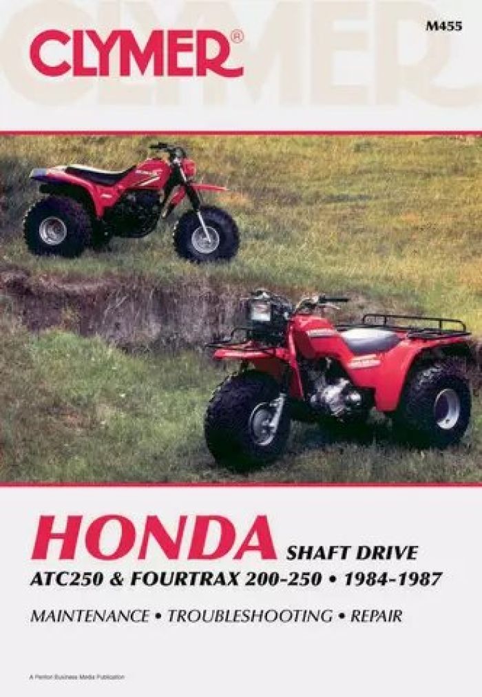 CLYMER Honda Service Manual (Part Number CM455)
