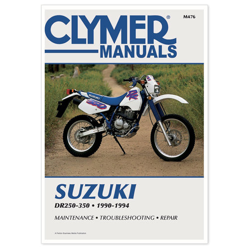 CLYMER Suzuki DR250-350 Service Manual - Part Number CM476