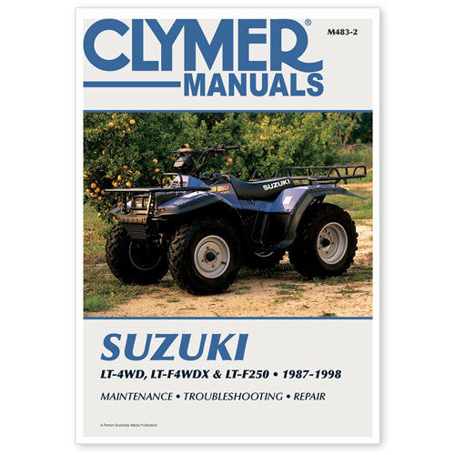 Clymer Suzuki Service Manual Part Number CM4832