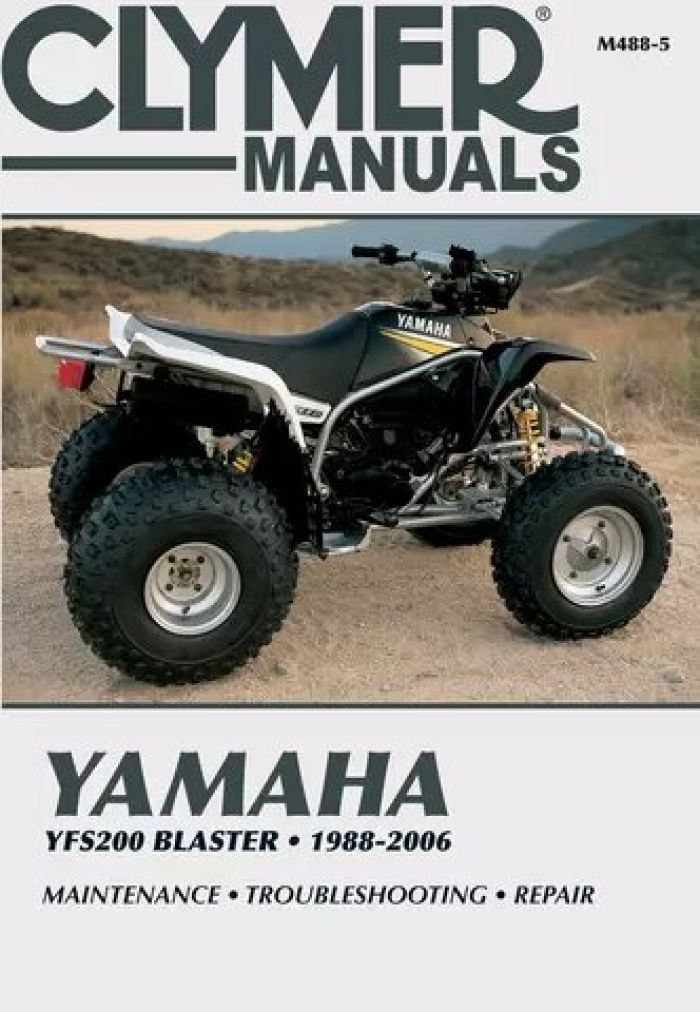 CLYMER Yamaha Service Manual - Part Number CM4885
