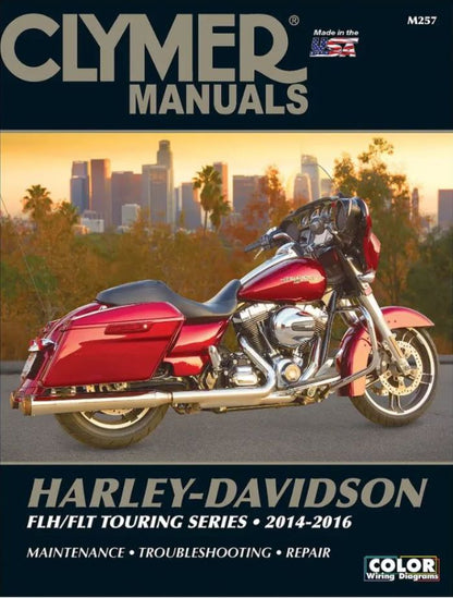 Clymer Harley-Davidson FLH/FLT Touring Series 2014-2016 Repair Manual - Part No. CM257