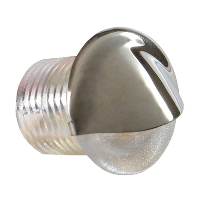 Lumitec Aruba Courtesy Light Polished Stainless Steel Finish - White Non-Dimming