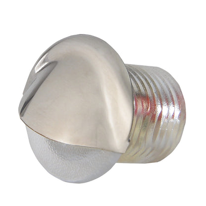 Lumitec Aruba Courtesy Light Polished Stainless Steel Finish - White Non-Dimming