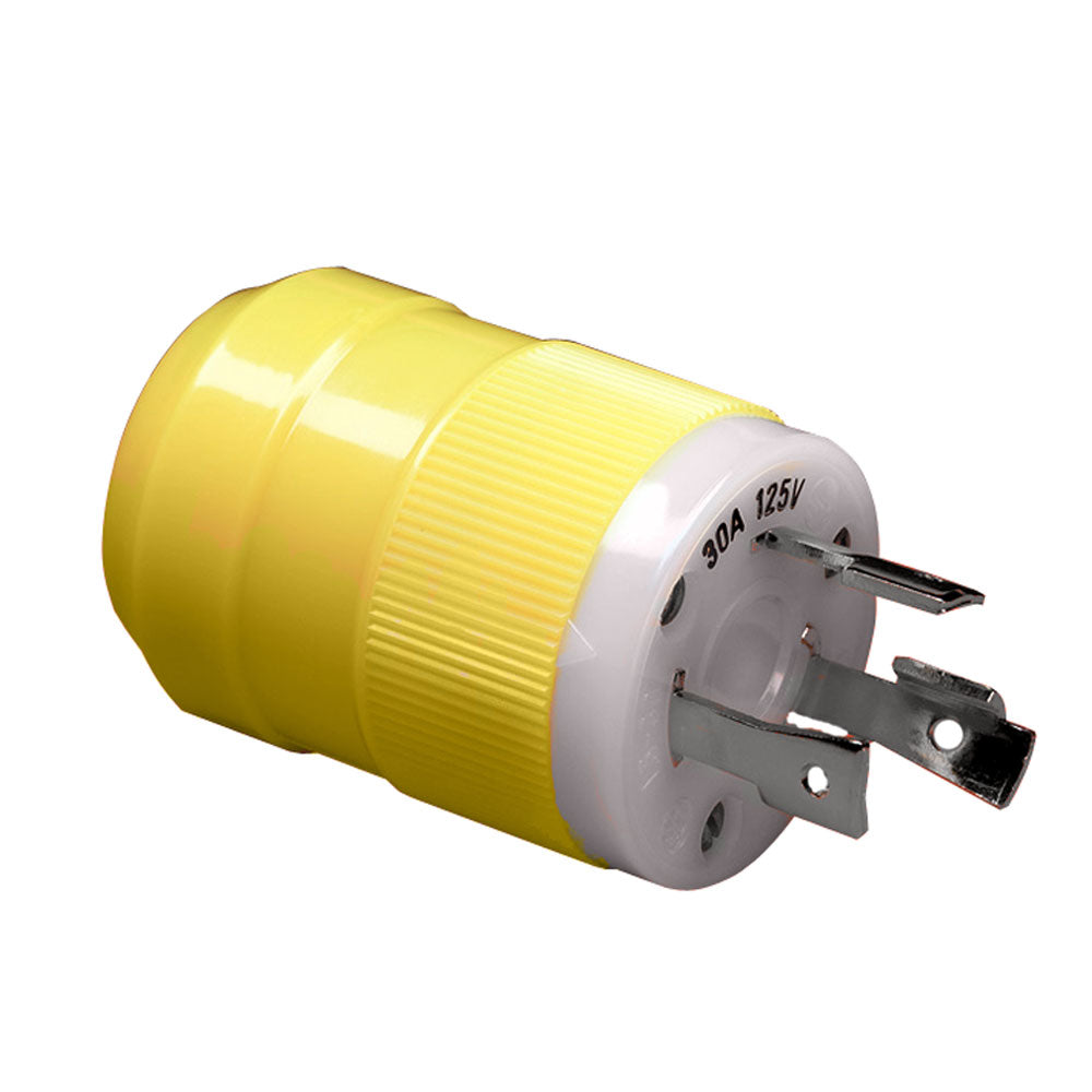 Marinco 30 Amp 125 Volt Locking Male Plug (Part Number 305CRPN)