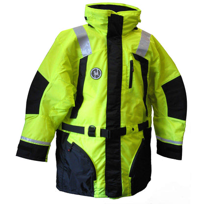 First Watch AC-1100 Flotation Coat in Hi-Vis Yellow - Large