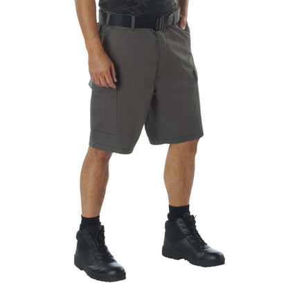 Rothco Tactical BDU Shorts Charcoal Grey Size Large – Durable Military-Style Cargo Shorts
