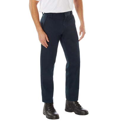 Rothco Active Flex Four Pocket Work Pants - Midnight Navy Blue, 40W x 34L