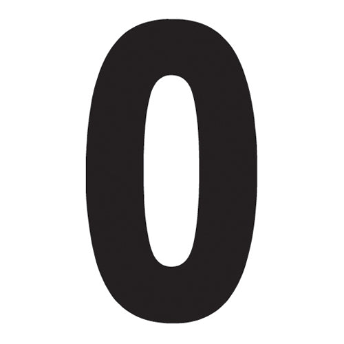 Factory Effex FX 2015 Numbers Pro 7-inch Black Motorcycle Number Kit (Part #02-4340)