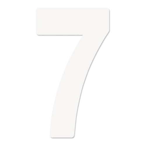 Factory Effex FX 2015 Numbers Pro 8" White - Set of 7