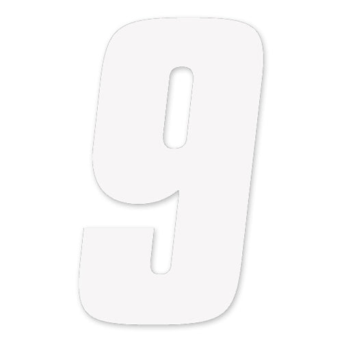 Factory Effex FX 2015 Numbers Set, 7-inch White Numbers for Motorcycles