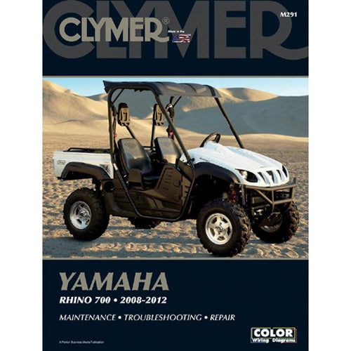 CLYMER Manual Rhino 700 - Part Number CM291 for Durable Off-Road Performance