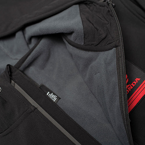 Factory Effex Honda Soft-Shell Jacket in Charcoal – XL