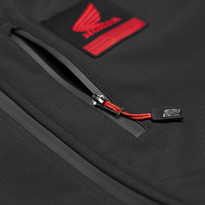 Factory Effex Honda Soft-Shell Jacket in Charcoal – XL