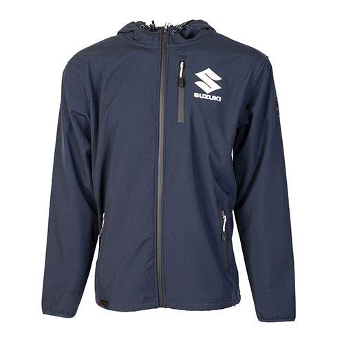 Factory Effex Suzuki Soft-Shell Jacket in Navy - XL, Part Number 22-85416