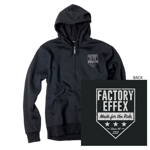 Factory Effex FX New Pullover Black Medium - Comfortable and Durable Motorcycle Apparel