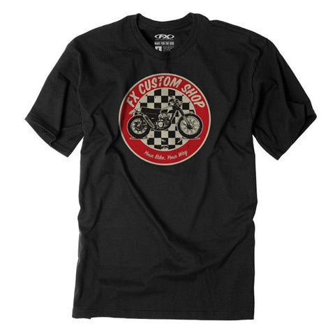 Factory Effex Road N Gravel New T-Shirt in Black for XXL Size