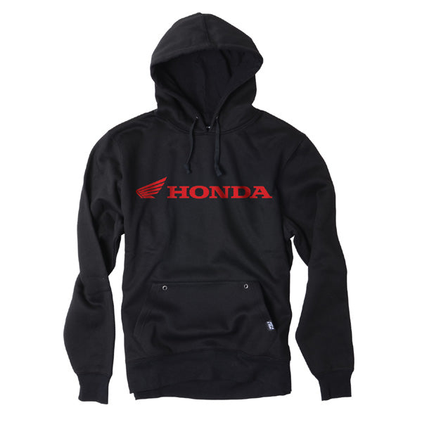Factory Effex Honda Horizontal Pullover in Black (XL) - Durable Motorcycle Apparel