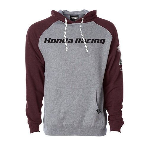 Factory Effex Honda Racing Pullover in Gray and Burgundy - Size M