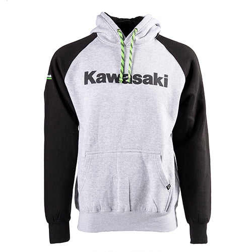 Factory Effex Kawasaki Flying K Pullover Heather-Black L