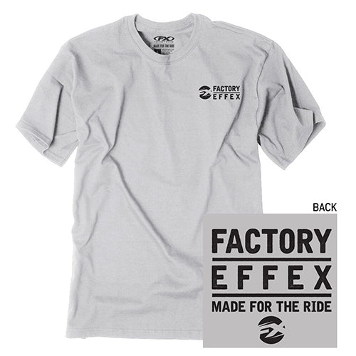 Factory Effex FX Stamped T-Shirt in Silver - XXL
