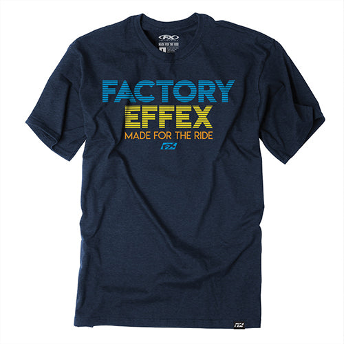 Factory Effex FX Men's Crew T-Shirt Navy (Size M)