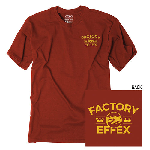 Factory Effex FX Men’s Crew T-Shirt Cardinal FX Virtue (XXL)