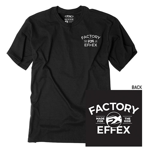 Factory Effex FX Virtue Men’s Crew T-Shirt in Black – Size Medium