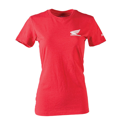 Factory Effex Honda Icon T-Shirt in Red (XL) - Comfortable Motorcycle Apparel