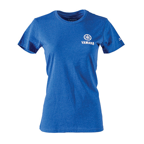 Factory Effex Yamaha Icon T-Shirt - Royal Blue, Extra Large (Part No. 24-87216)