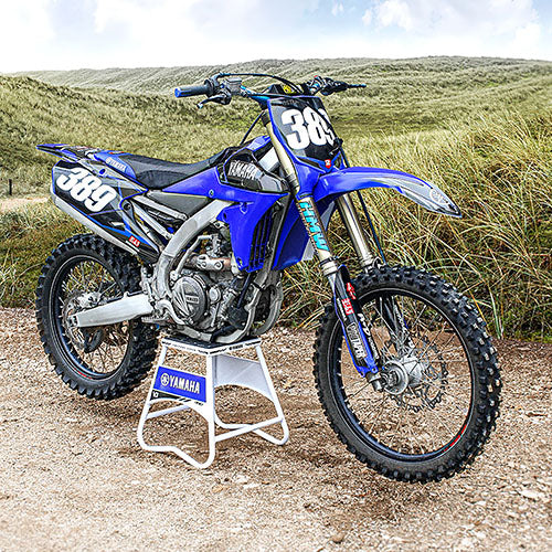 Factory Effex V.1 Bike Stand for Yamaha - White (Part No. 24-45210)
