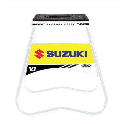 Factory Effex V.1 Bike Stand for Suzuki - White (Part #24-45410)