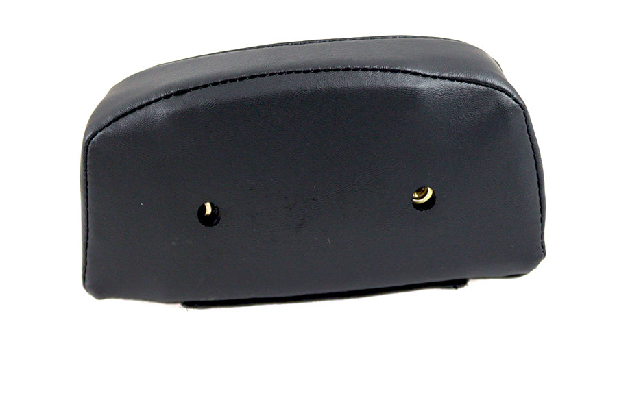 OE Passenger Backrest Pad Black for Harley Davidson FLDE & FLHC Models - Part 52300504