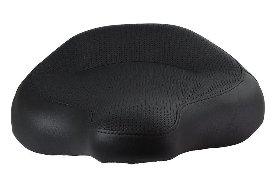 OE Police Solo Seat Black Vinyl for Harley Davidson FLTP (Part Number: 52242-83E)