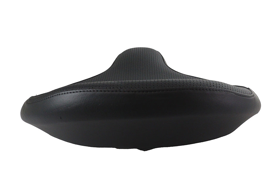 OE Police Solo Seat Black Vinyl for Harley Davidson FLTP (Part Number: 52242-83E)