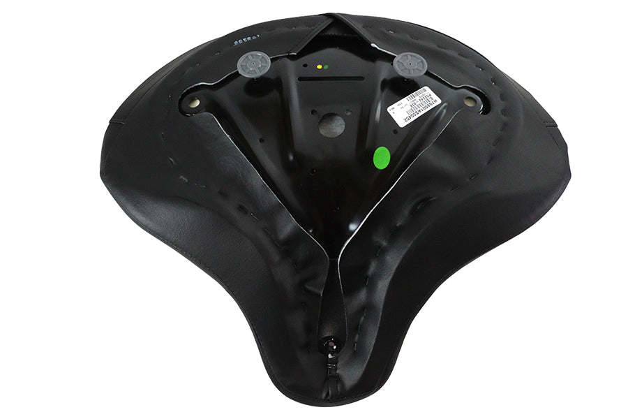 OE Police Solo Seat Black Vinyl for Harley Davidson FLTP (Part Number: 52242-83E)
