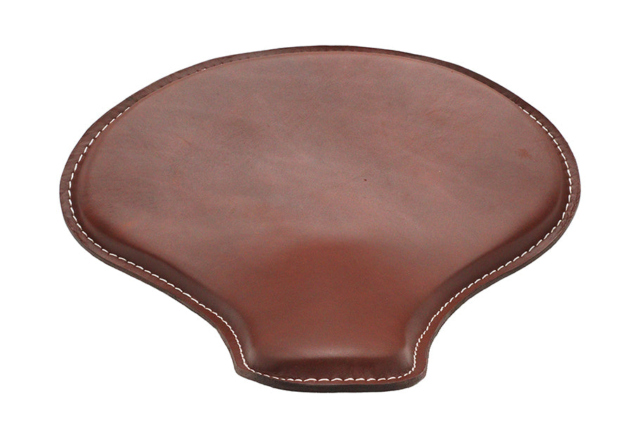 Corbin Gentry Brown Leather Solo Seat for Harley Davidson Scout (Part #65042)