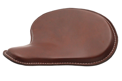 Corbin Gentry Brown Leather Solo Seat for Harley Davidson Scout (Part #65042)