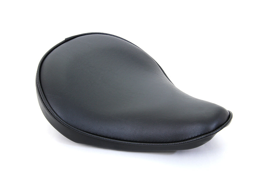 Bates Black Vinyl Solo Seat with Mounting Kit and Nose T Bracket - Part 77503