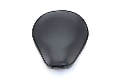 Bates Black Vinyl Solo Seat with Mounting Kit and Nose T Bracket - Part 77503