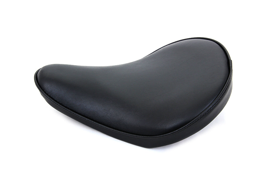 Bates Black Vinyl Solo Seat with Mounting Kit and Nose T Bracket - Part 77503