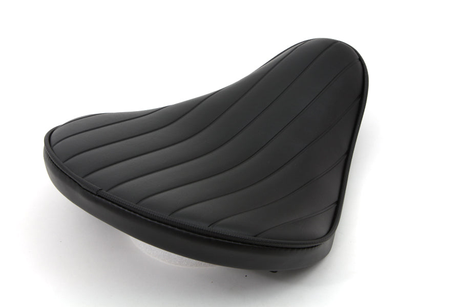 Corbin Gentry S28-0040KRI Black Tuck and Roll Solo Seat - Small