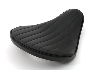 Corbin Gentry S28-0040KRI Black Tuck and Roll Solo Seat - Small