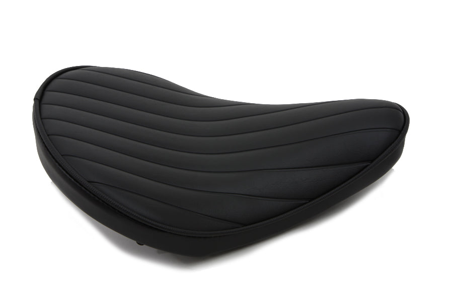 Corbin Gentry S28-0040KRI Black Tuck and Roll Solo Seat - Small
