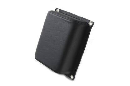 Corbin Gentry KR Replica Leather Rear Seat Pillion Pad with Brass Grommets