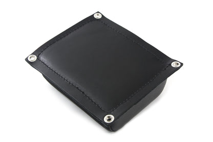 Corbin Gentry KR Replica Leather Rear Seat Pillion Pad with Brass Grommets
