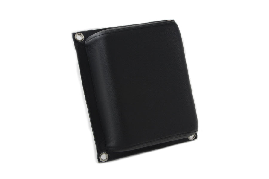 Corbin Gentry KR Replica Leather Rear Seat Pillion Pad with Brass Grommets