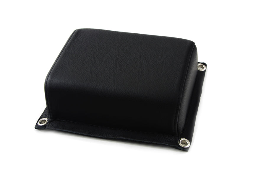 Corbin Gentry KR Replica Leather Rear Seat Pillion Pad with Brass Grommets
