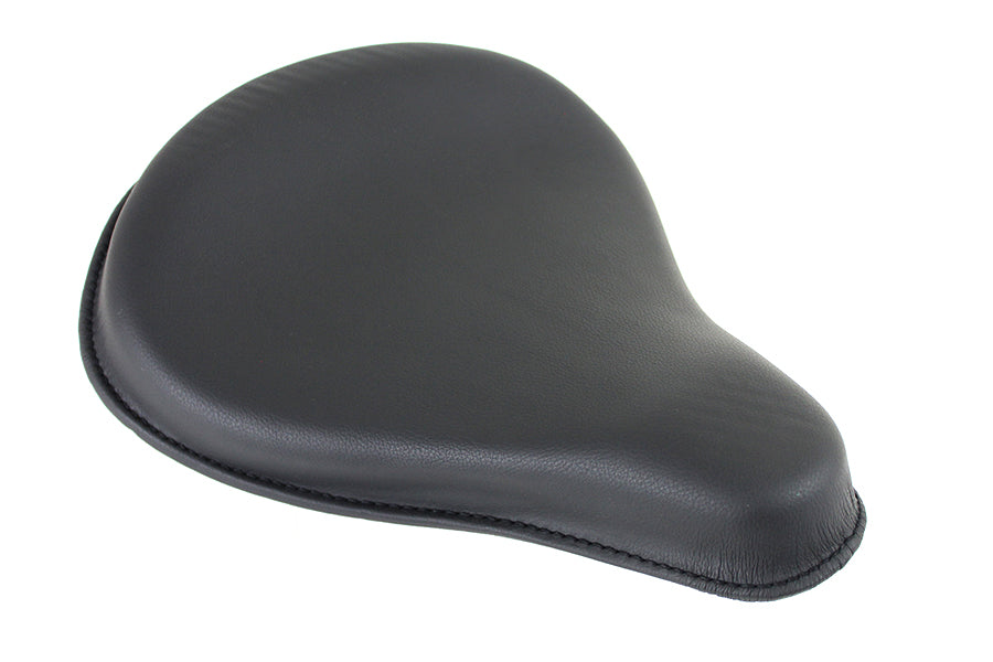 Corbin Gentry Replica Black Leather Solo Seat – 16 Inch Length for Custom Motorcycle Fitment