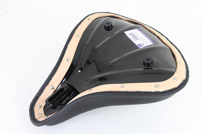 Corbin Gentry Replica Black Leather Solo Seat – 16 Inch Length for Custom Motorcycle Fitment