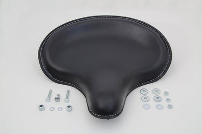 Corbin Gentry Black Leather Solo Seat for Harley Davidson EL & FL Models